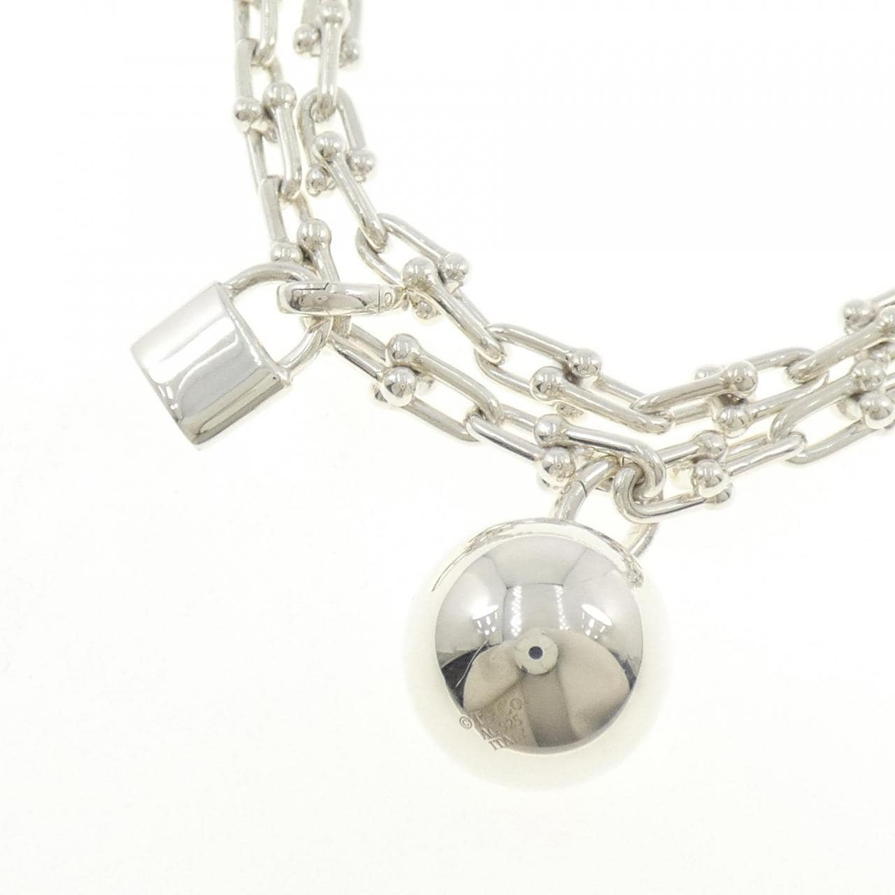 ティファニー スモール ラップ ネックレス