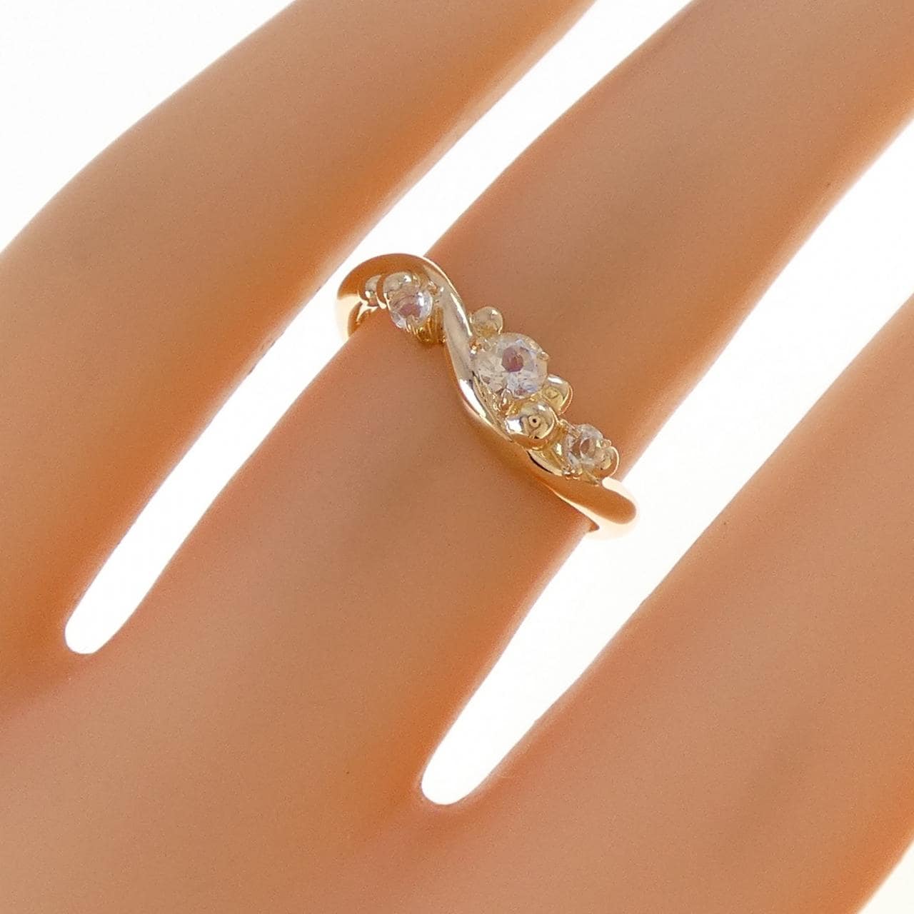 4゜C ムーンストーン リング