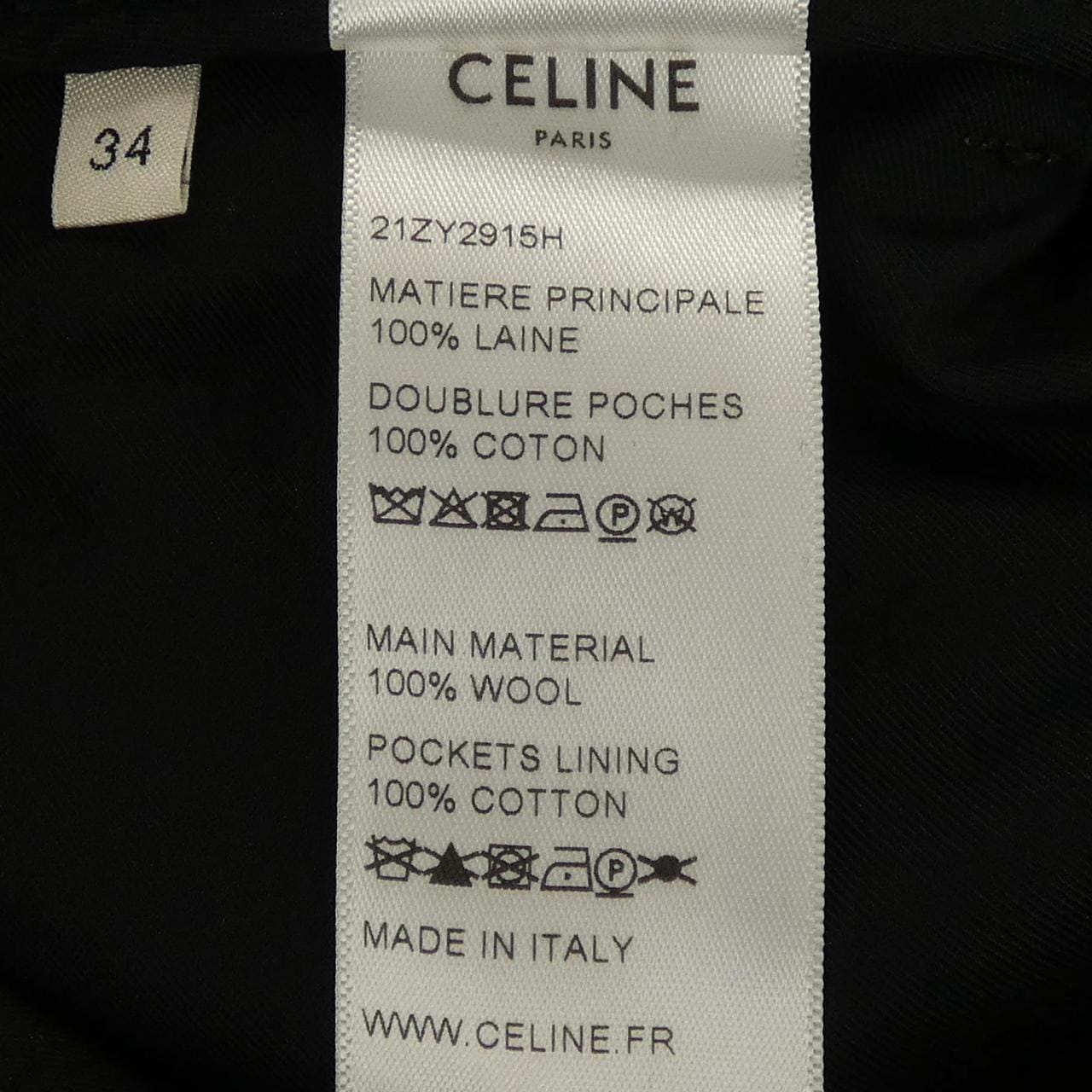セリーヌ CELINE 21ZY2915H パンツ