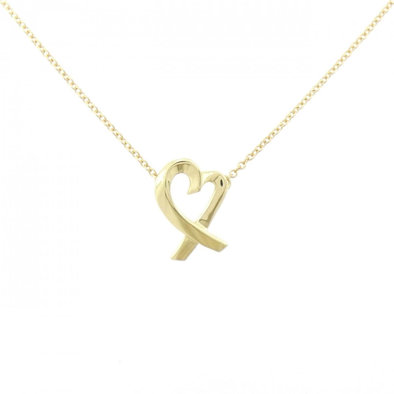 ティファニー ラビングハート ネックレス