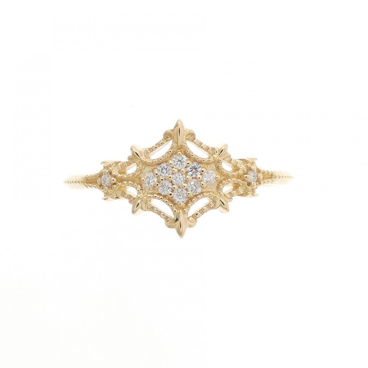 アガット ダイヤモンド リング 0.05CT
