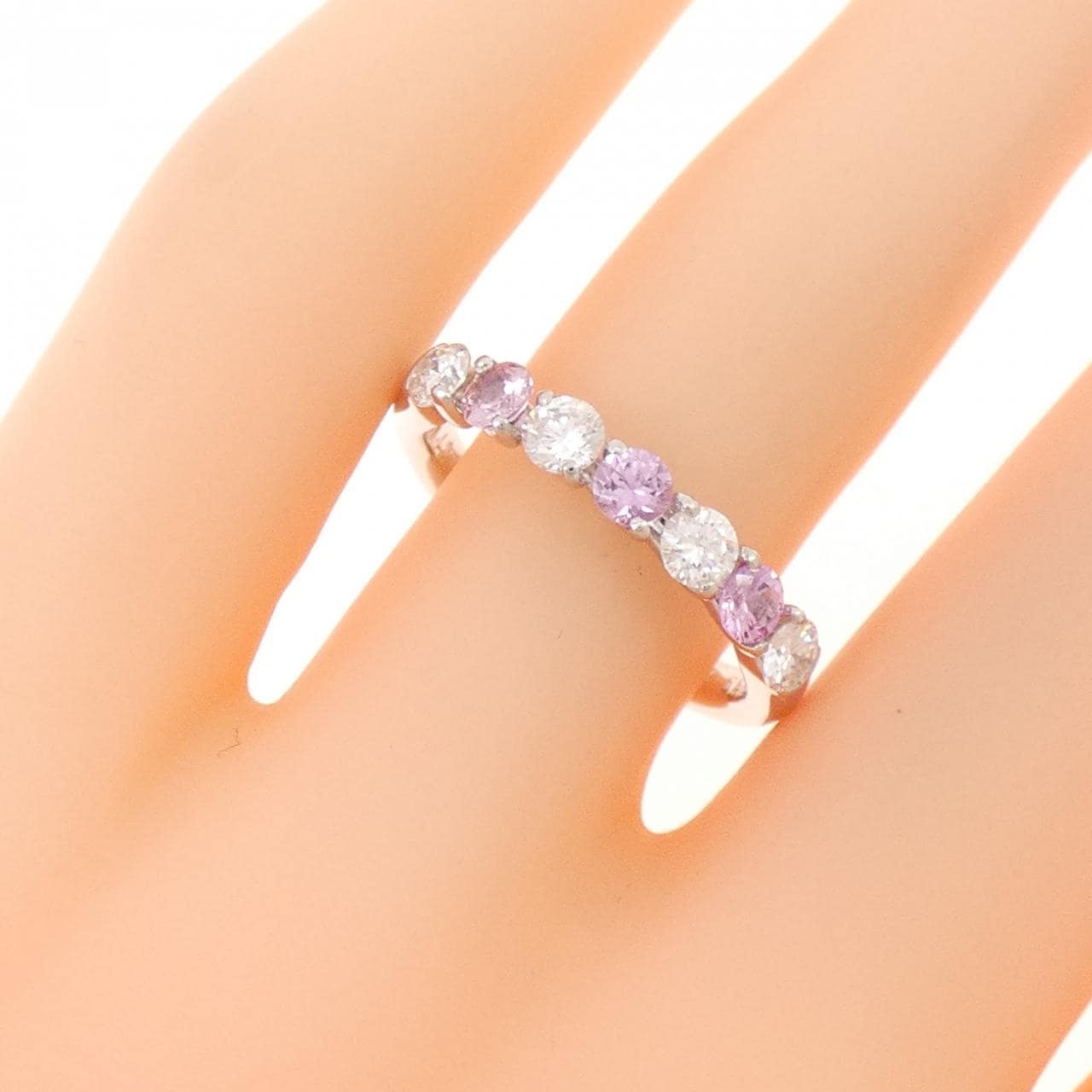 PT900 サファイヤ リング 0.39CT