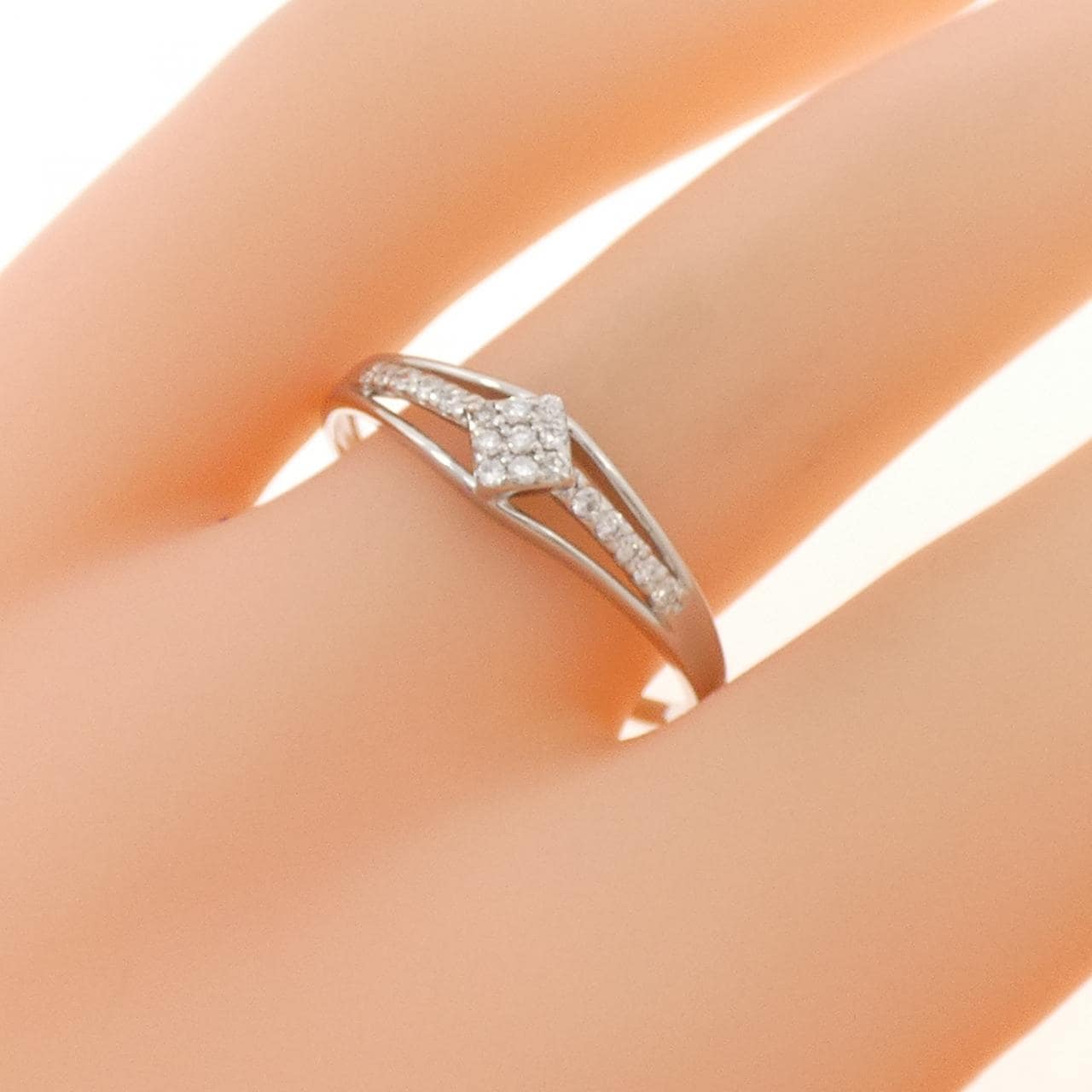 PT900 ダイヤモンド リング 0.10CT