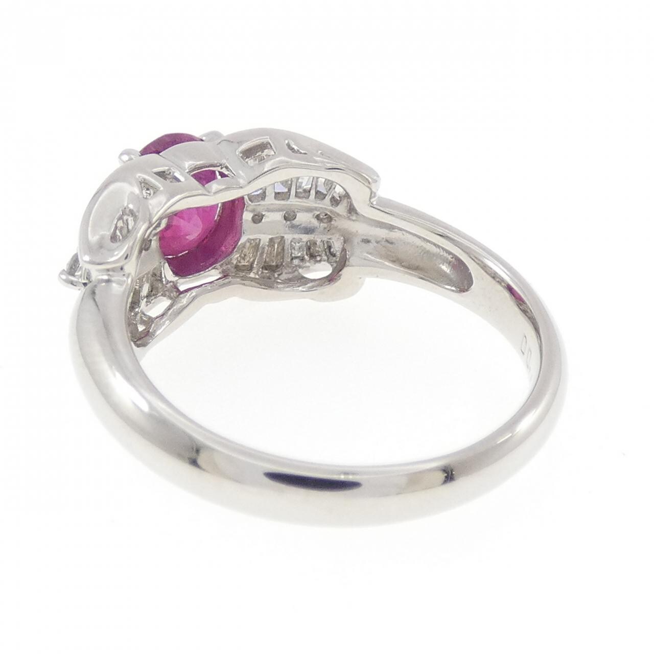 PT900 ルビー リング 1.23CT