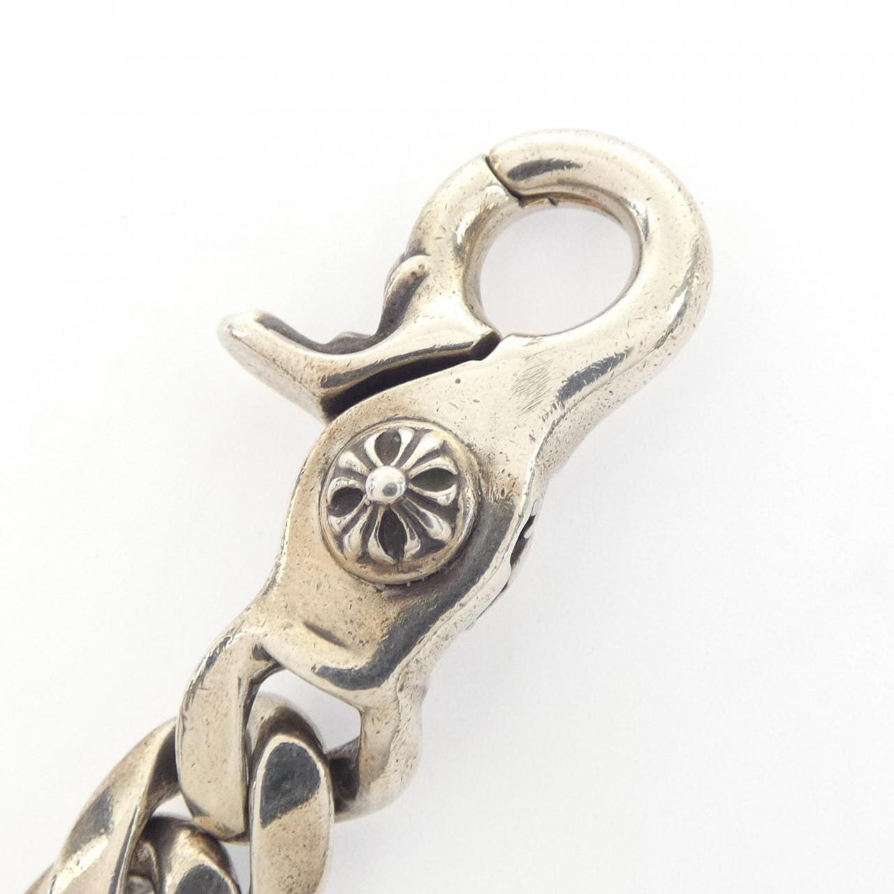クロムハーツ CHROME HEARTS CLIP CHAIN CLSSC SHT 2L 2357 304 4600 9100 KEY HOLDER