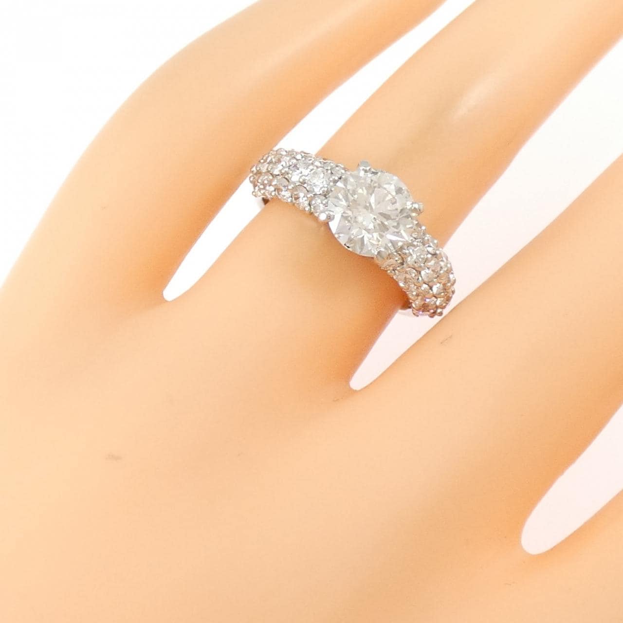 PT900 ダイヤモンド リング 1.538CT I I1 EXT
