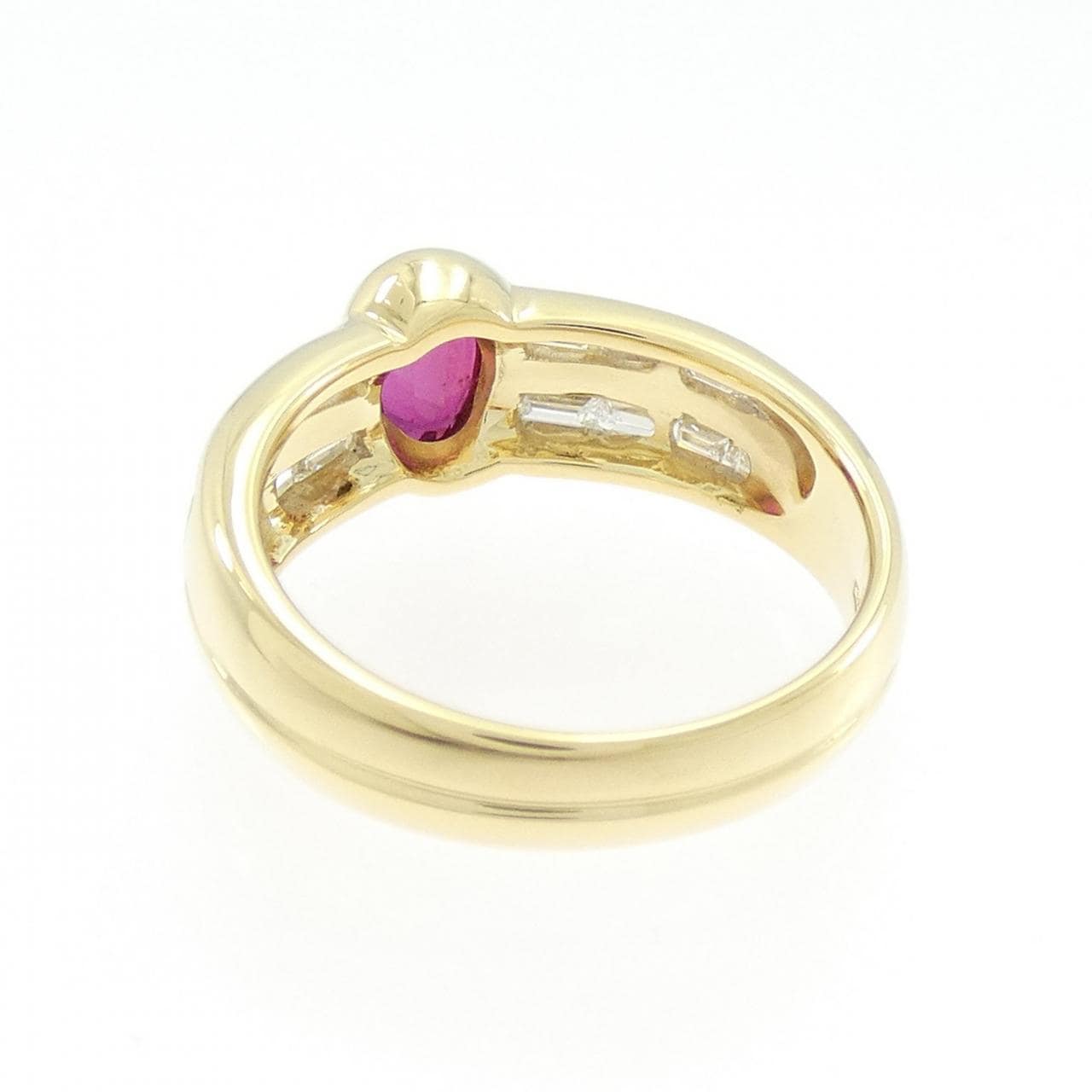 750YG ルビー リング