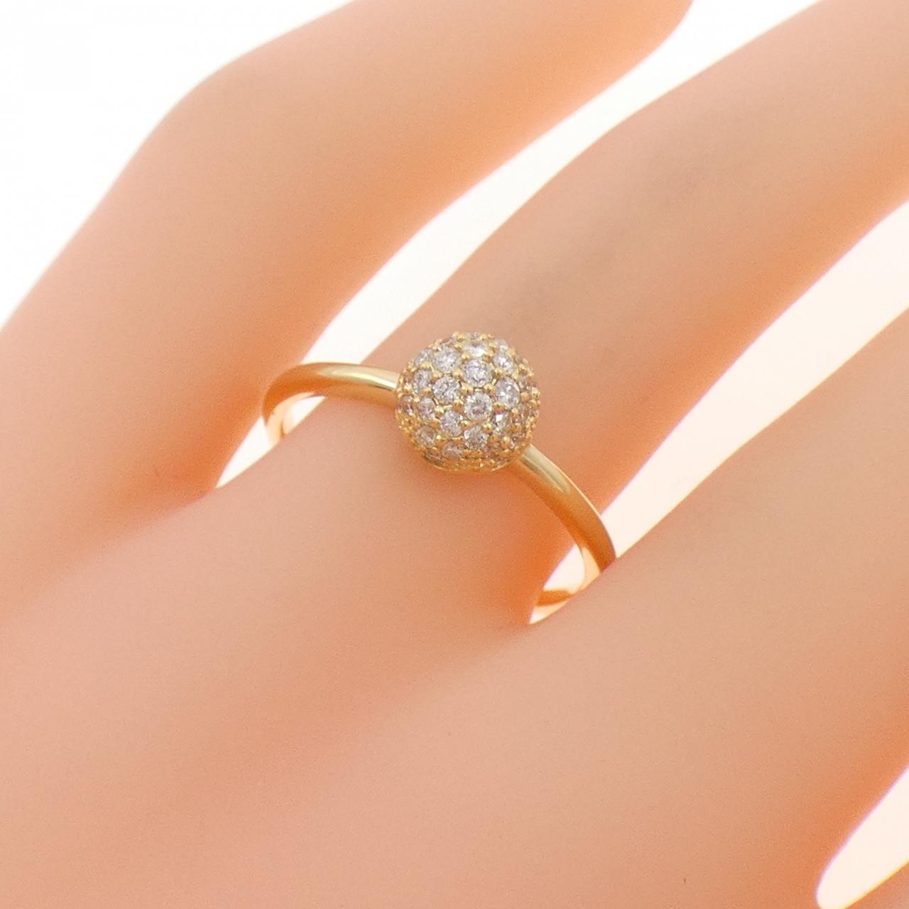 [再加工款] K18YG鑽石0.30CT