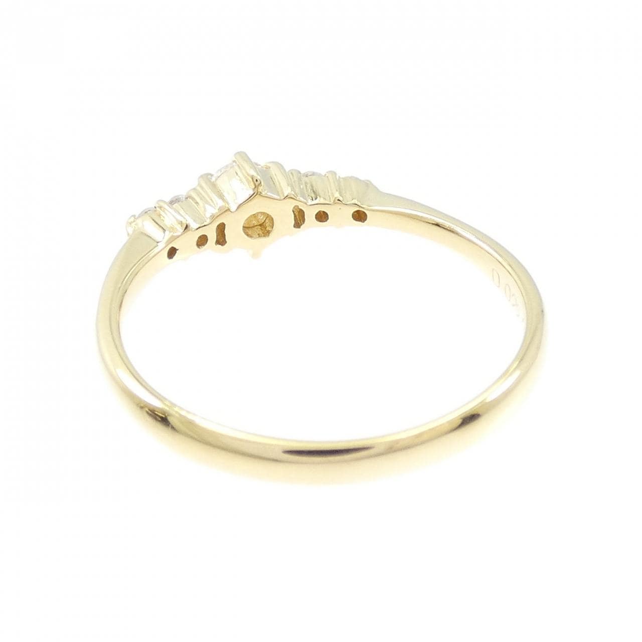 K18YG ダイヤモンド リング 0.22CT