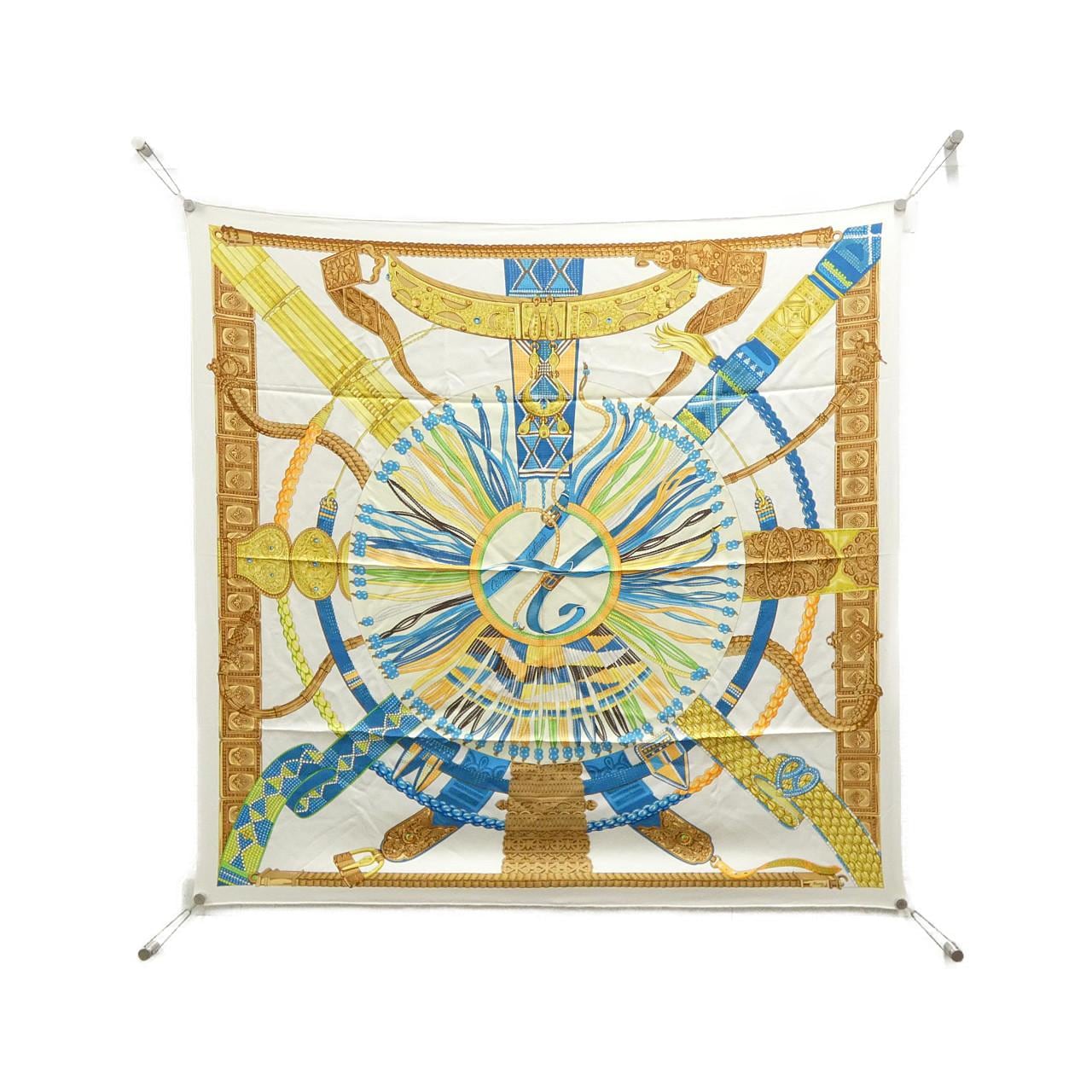 エルメス CEINTRES ET LIENS カレ スカーフ