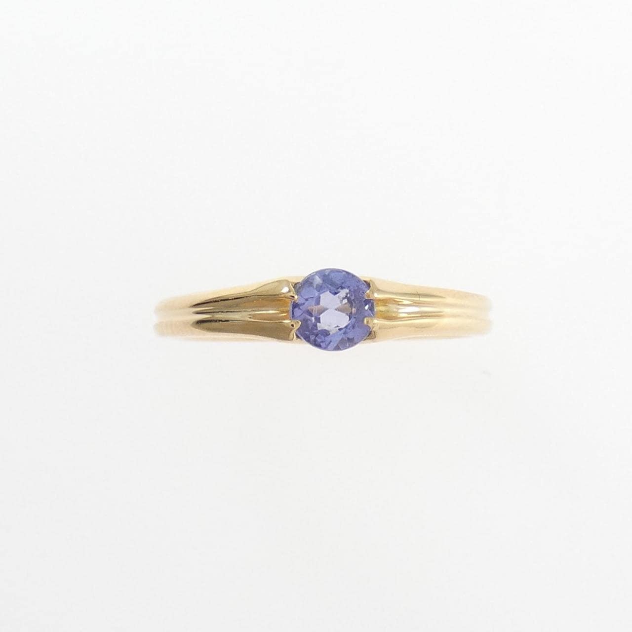 4゜C坦桑石石戒指