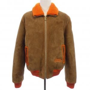 ルイヴィトン LOUIS VUITTON シアリングカレッジブルゾン HOL20EUQ3 ムートンジャケット