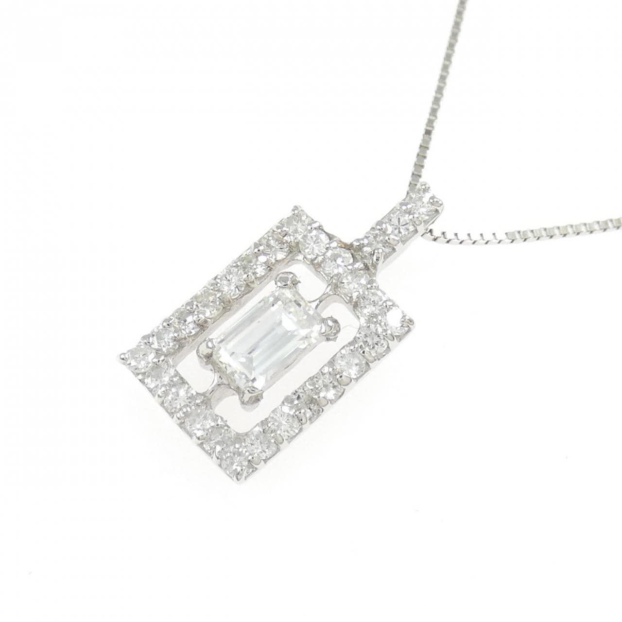 PT900/PT850 ダイヤモンド ネックレス 0.351CT