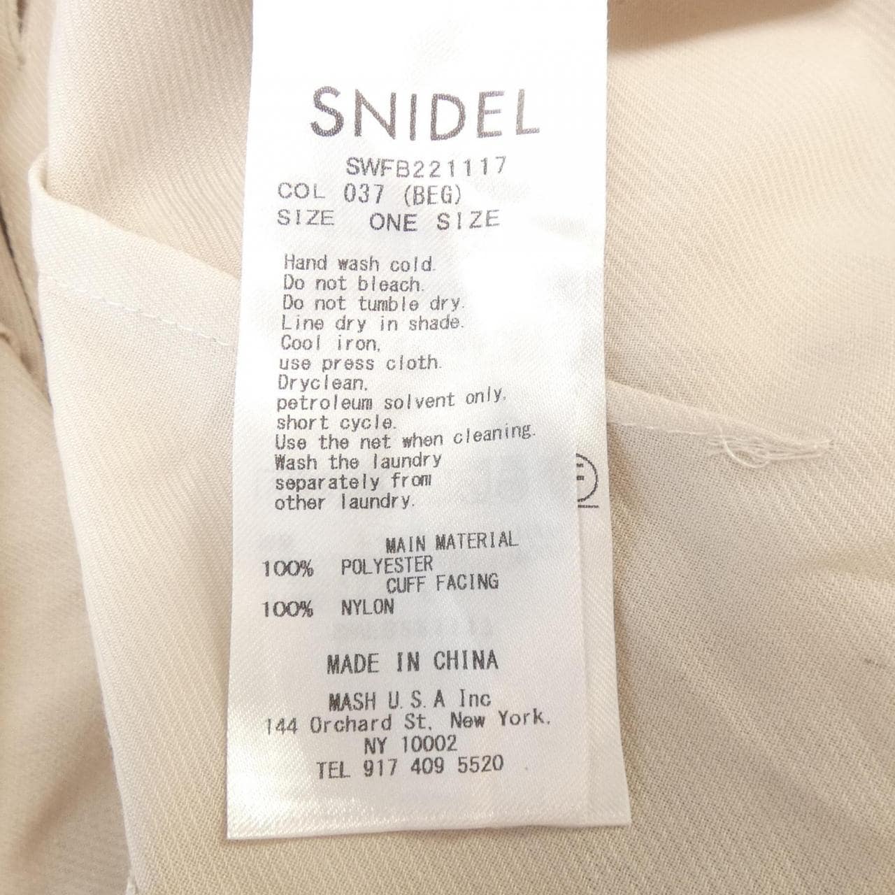 スナイデル Snidel シャツ