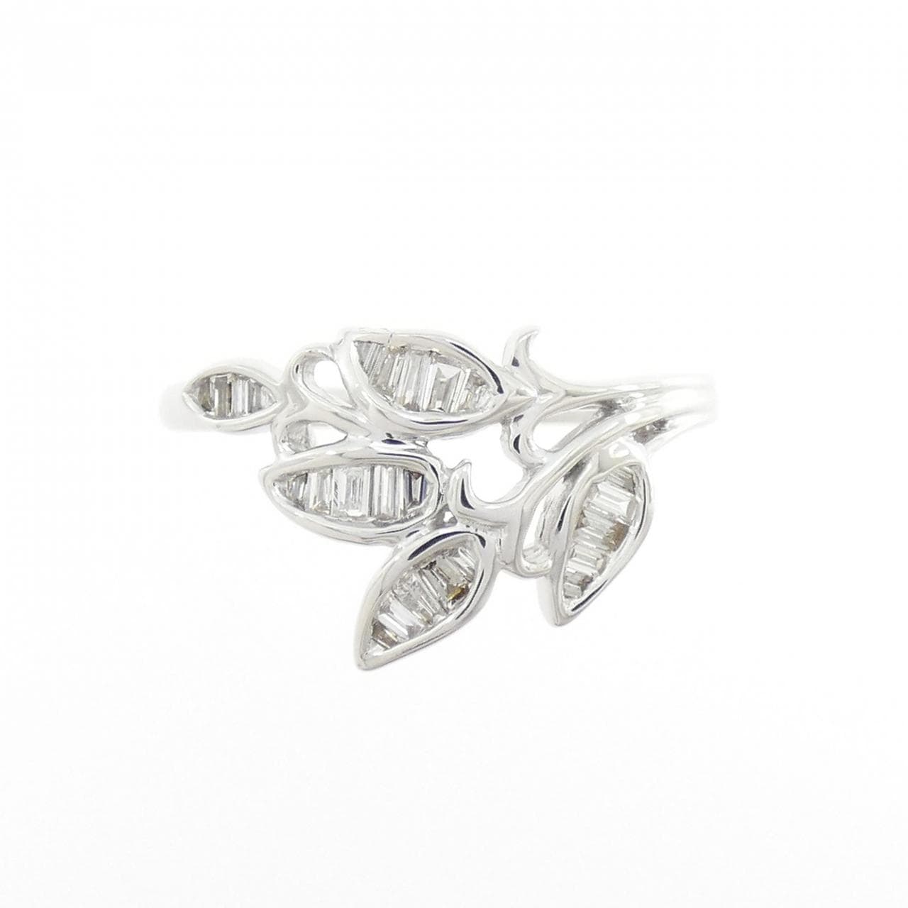 K18WG ダイヤモンド リング 0.15CT