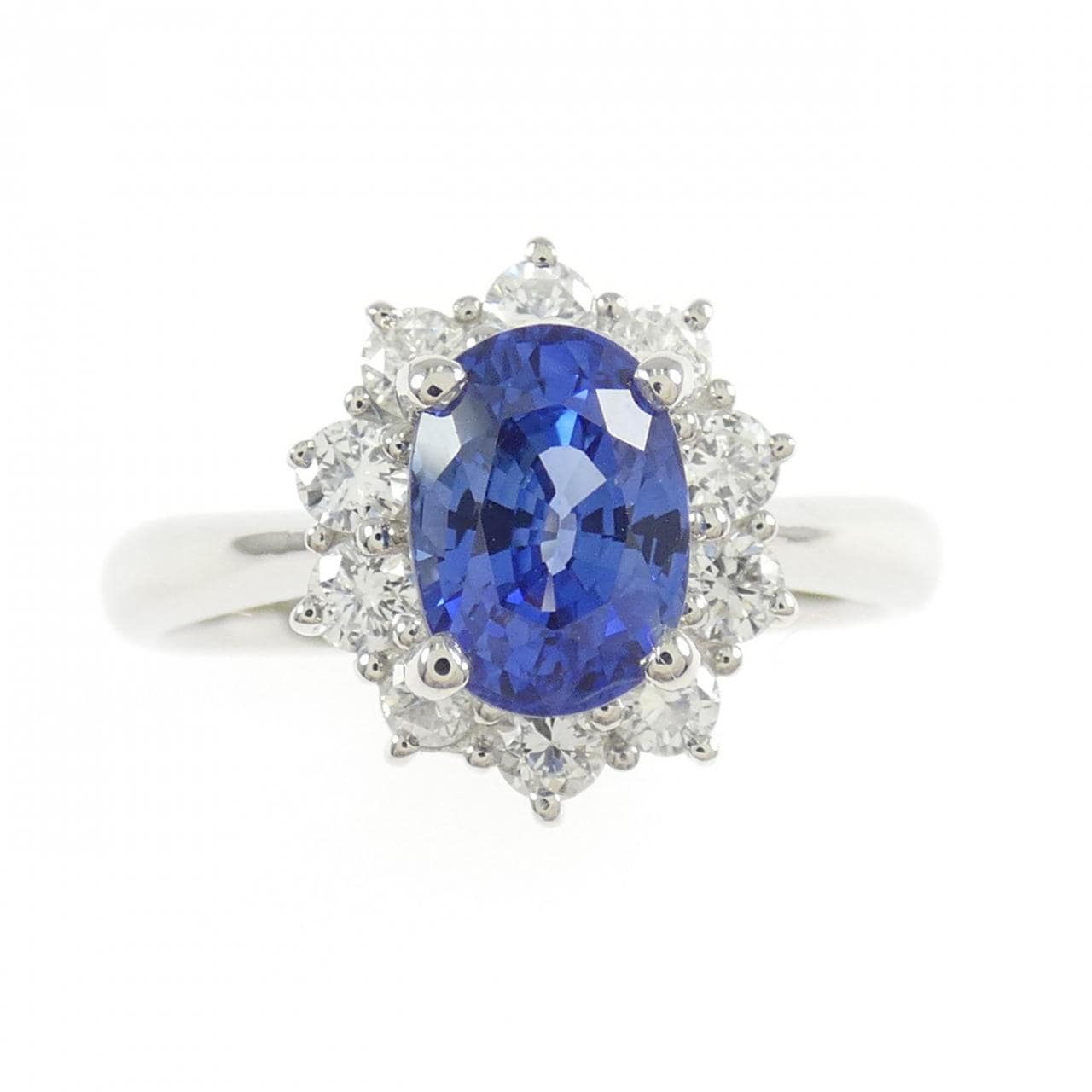 PT900 サファイヤ リング 1.84CT