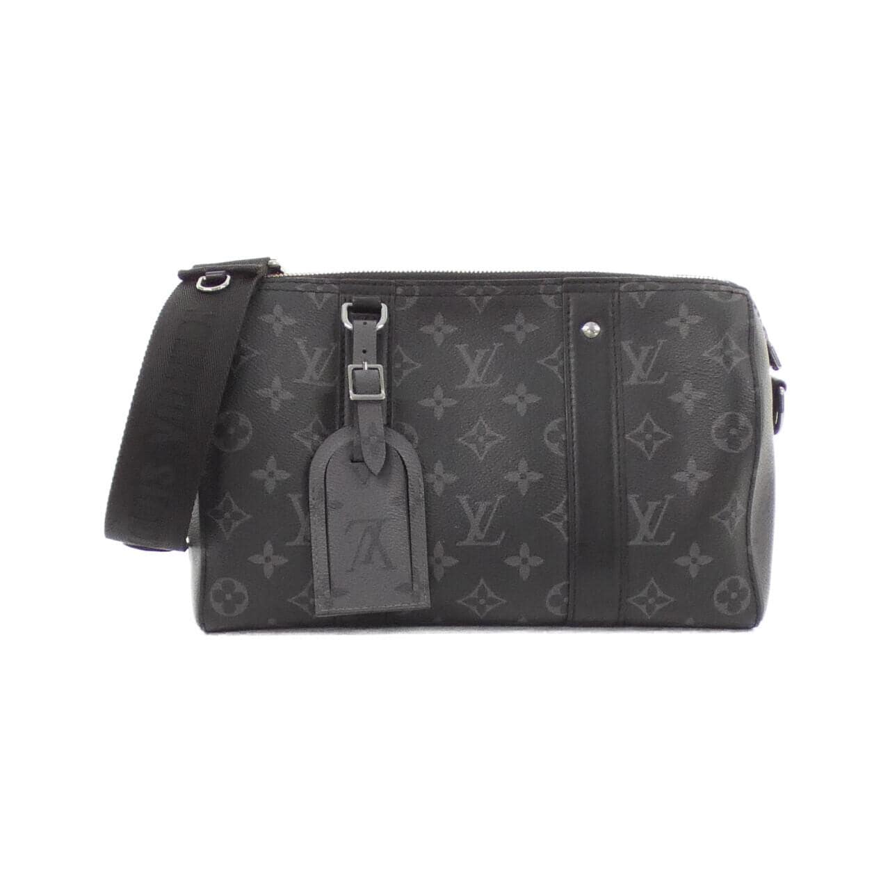 LOUIS VUITTON Monogram Eclipse Reverse City Keepall M45936 肩背包