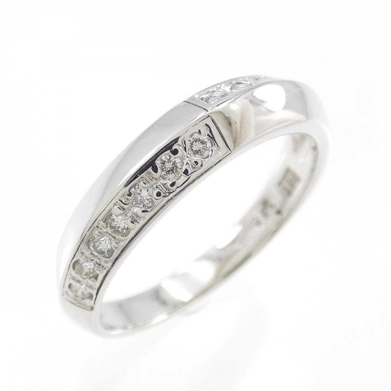 K18WG ダイヤモンド リング 0.14CT