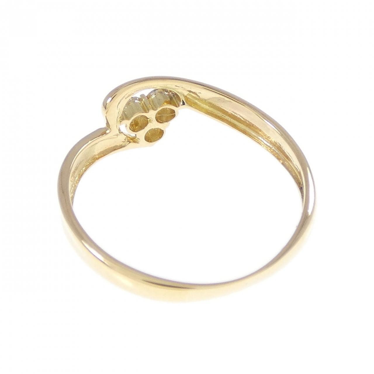 K18YG ダイヤモンド リング 0.1CT