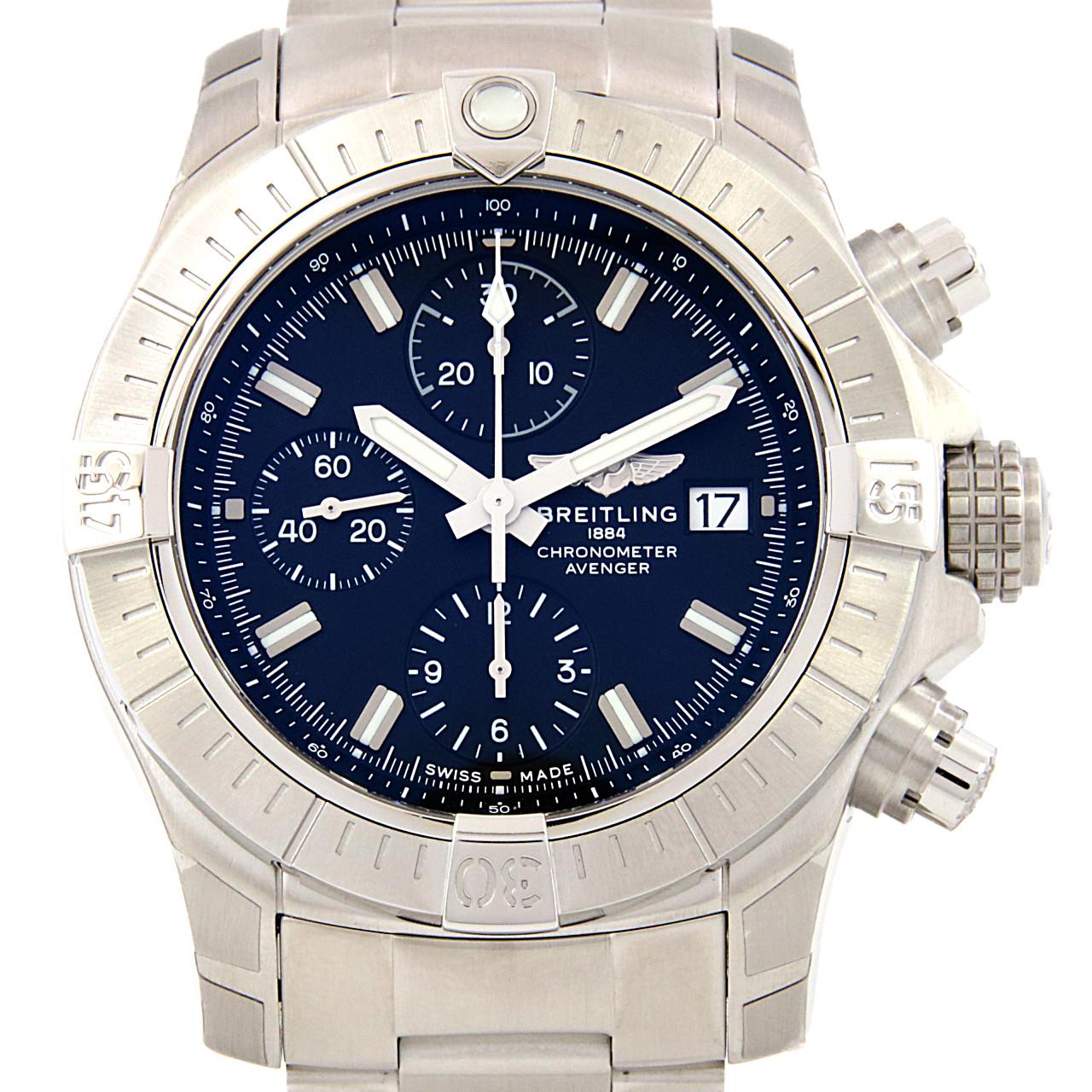 [BRAND NEW] BREITLING Avenger Chronograph 43 A13385/A13385101B1A1 SS Automatic