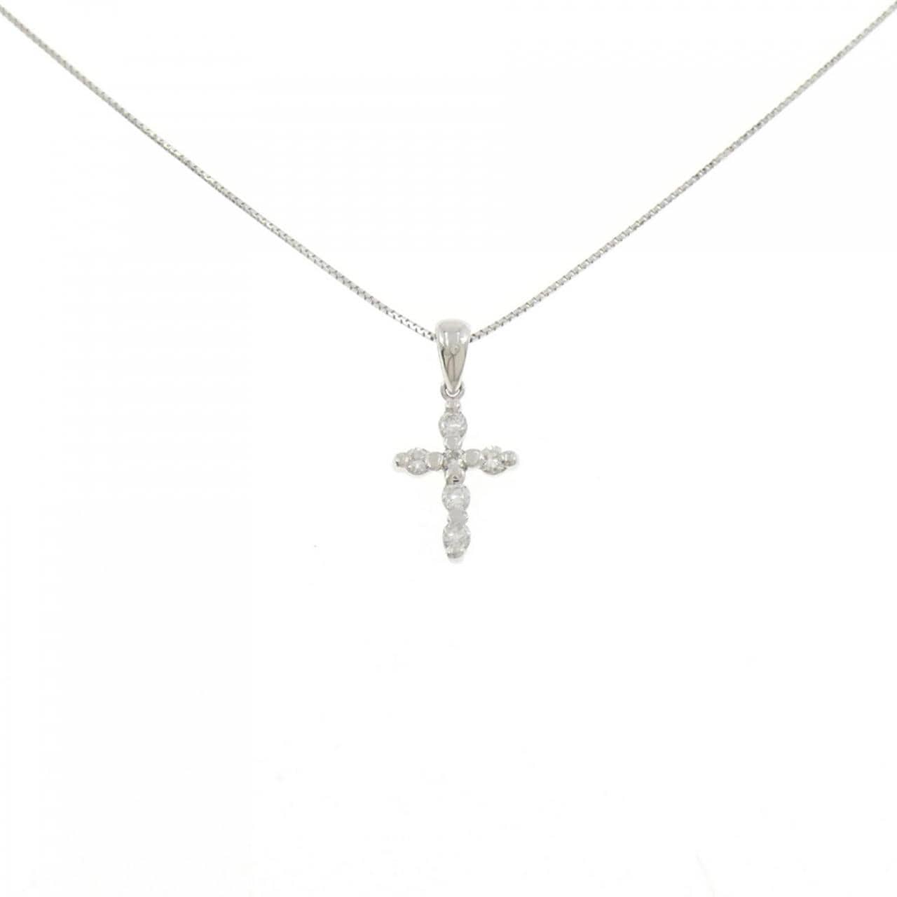 PT900/PT850 ダイヤモンド ネックレス 0.20CT