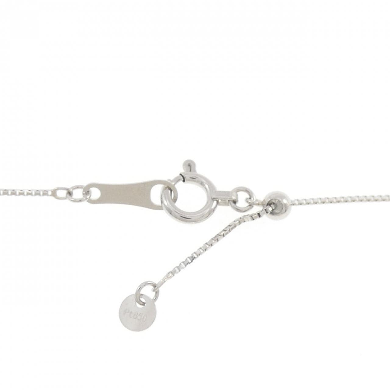 PT950/PT850 ダイヤモンド ネックレス 0.34CT