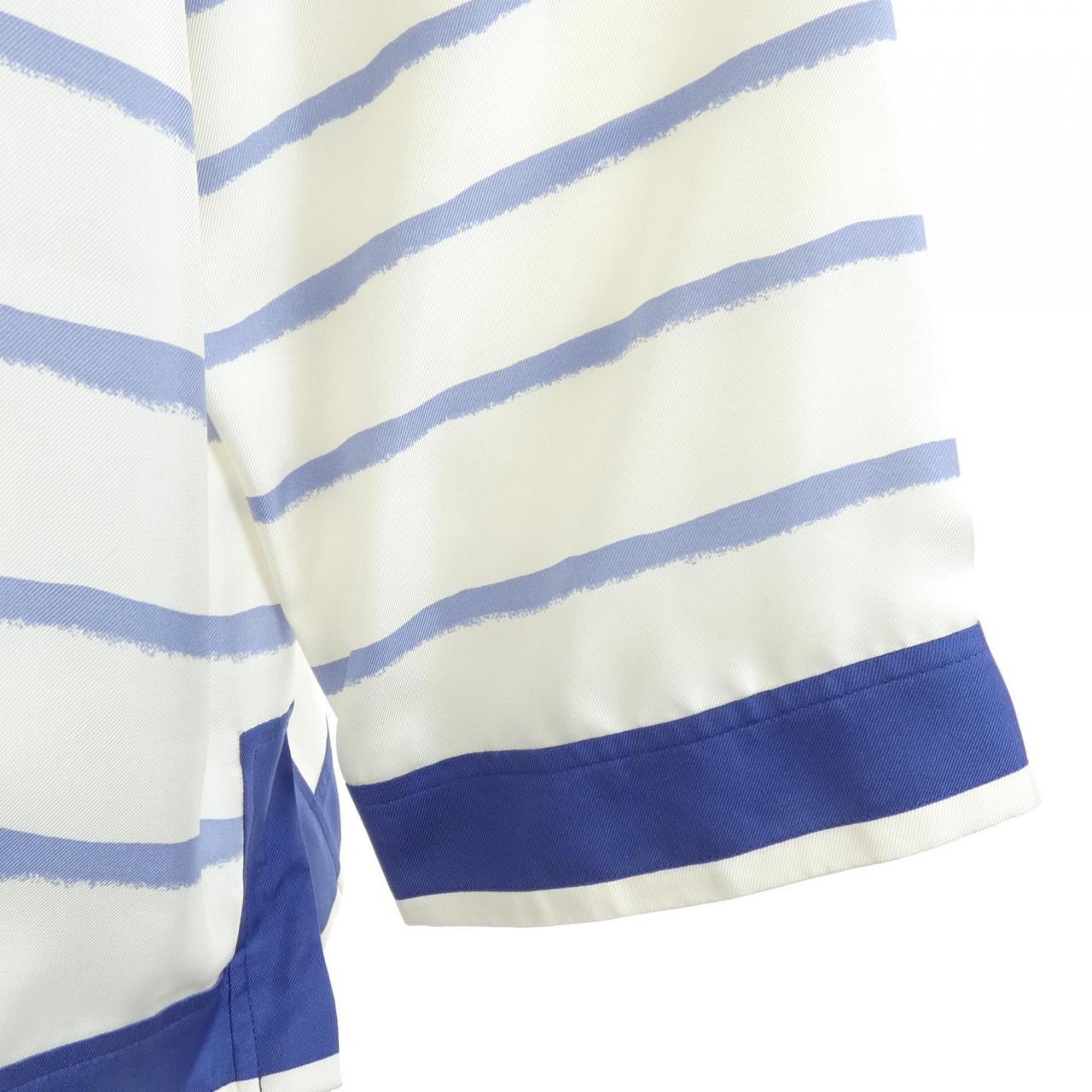 【ヴィンテージ】エルメス HERMES ツイルレーヌ. シャツ