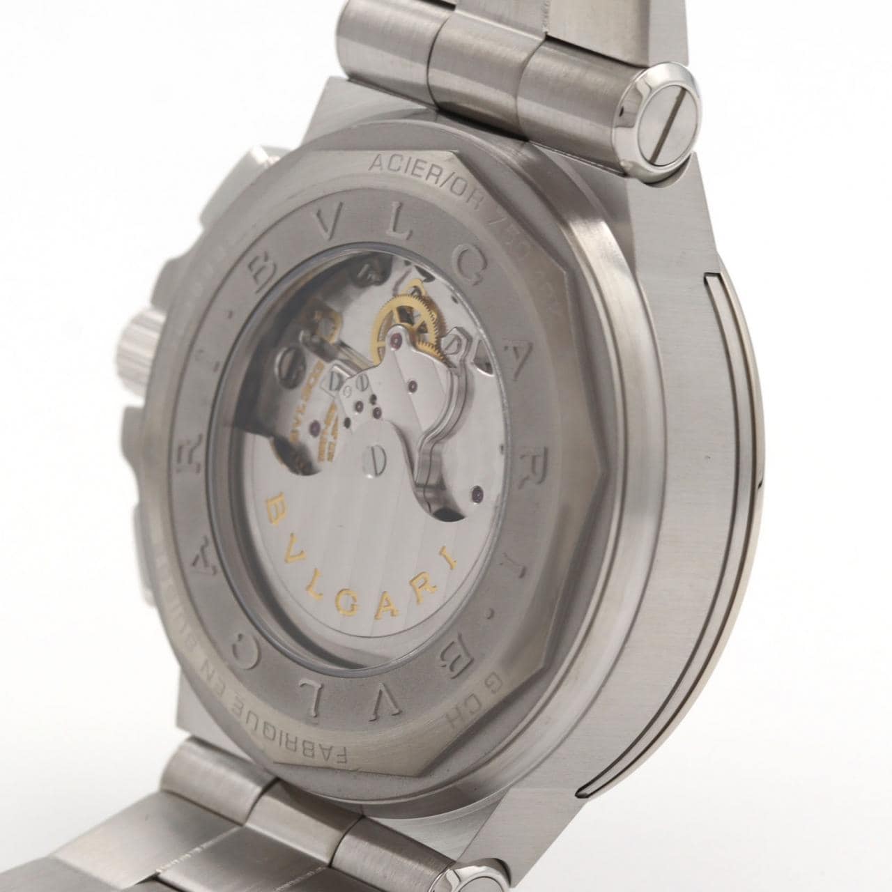ブルガリ ディアゴノ･カリブロ303 WGコンビ DG42SWGCH/DG42C14SWGSDCH SSxWG 自動巻