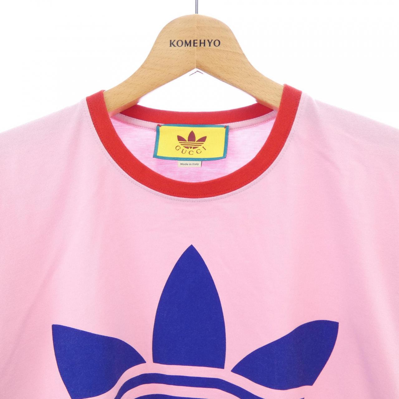 グッチ GUCCI ADIDAS 702612 XJEB1 Tシャツ