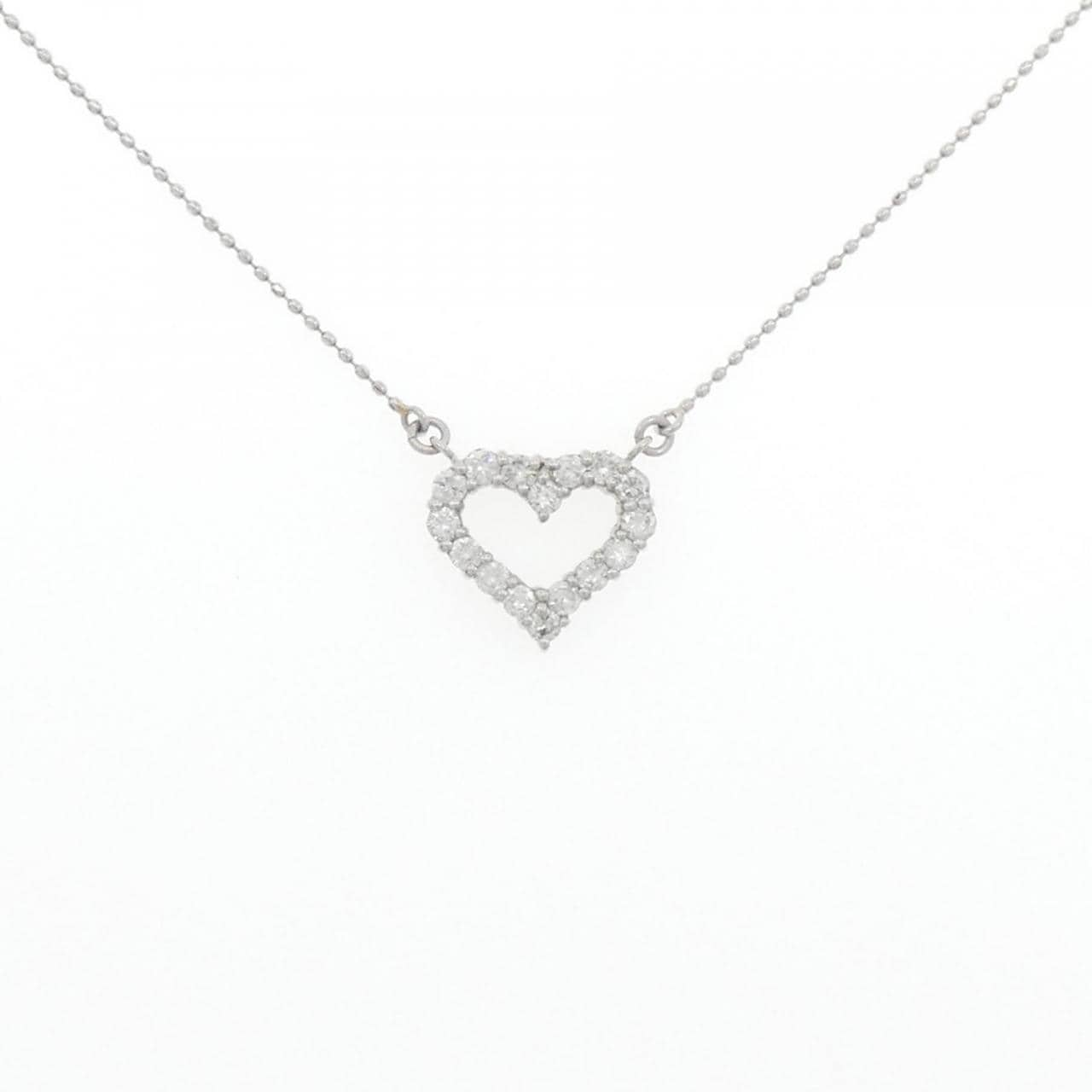 PT Heart Diamond Necklace 0.50CT