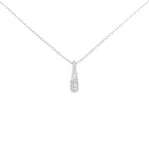 PT950/PT850 ダイヤモンド ネックレス 0.10CT
