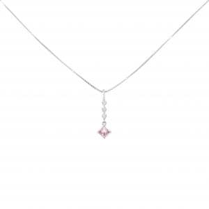 K18WG サファイヤ ネックレス 0.249CT