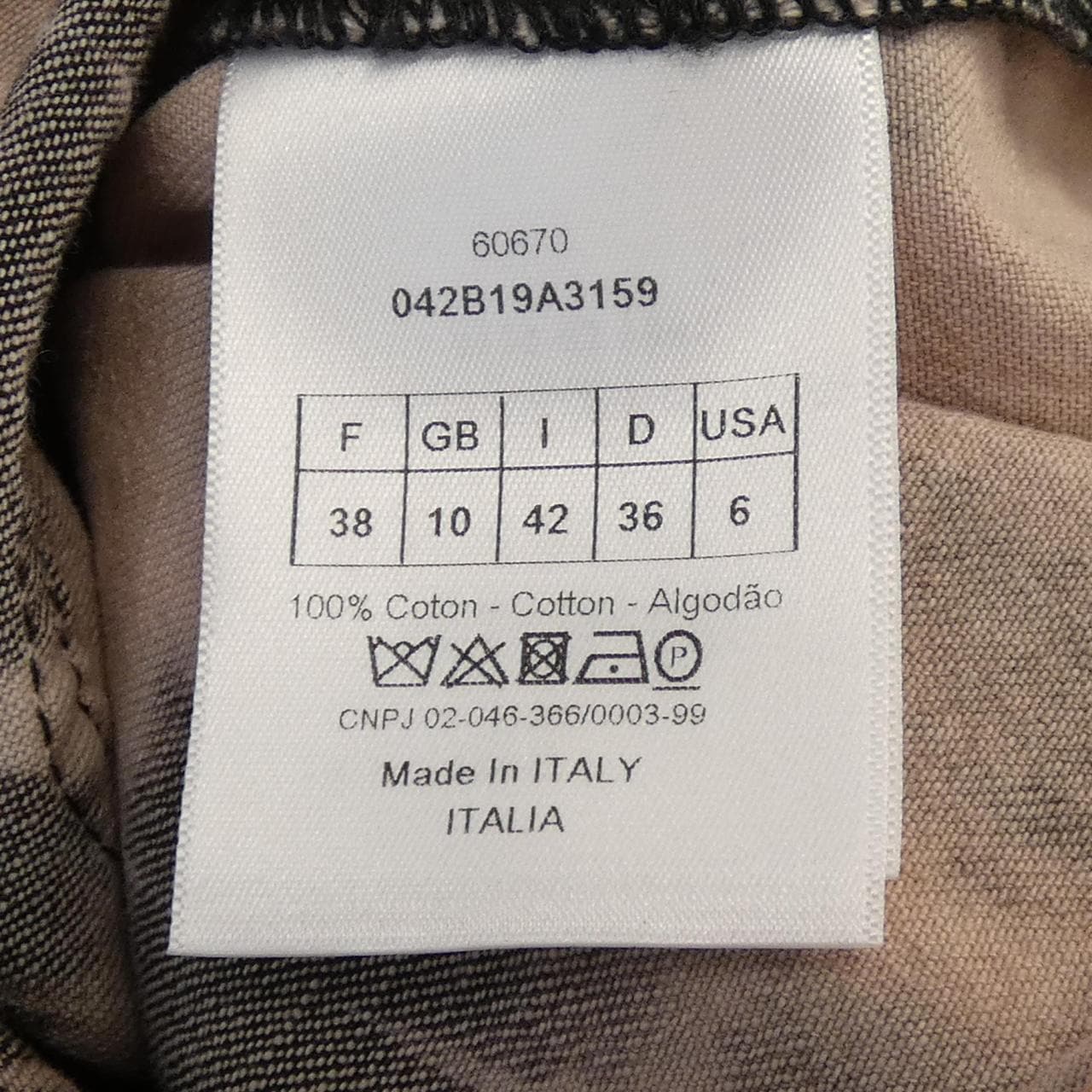 クリスチャンディオール CHRISTIAN DIOR 042B19A3159 S/Sシャツ