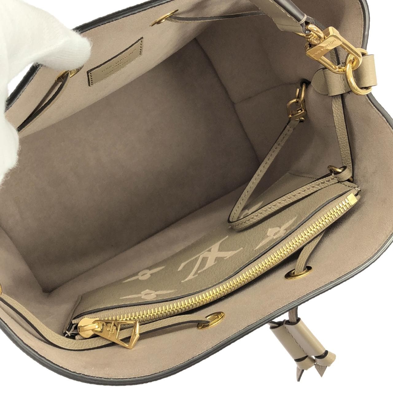 ルイヴィトン バイカラー モノグラム アンプラント ネオ ノエ MM M45555 ショルダーバッグ