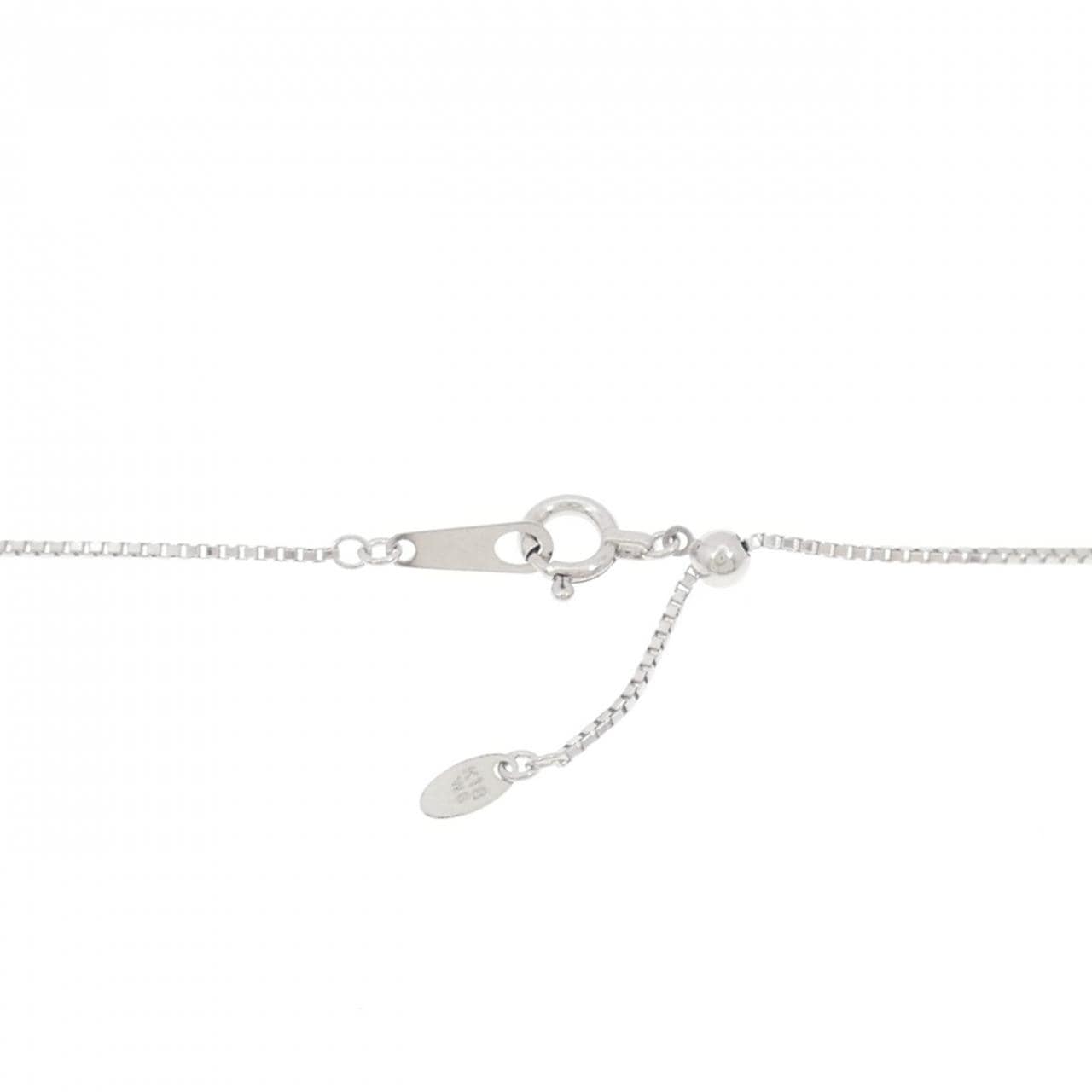 K18WG パライバトルマリン ネックレス 1.32CT