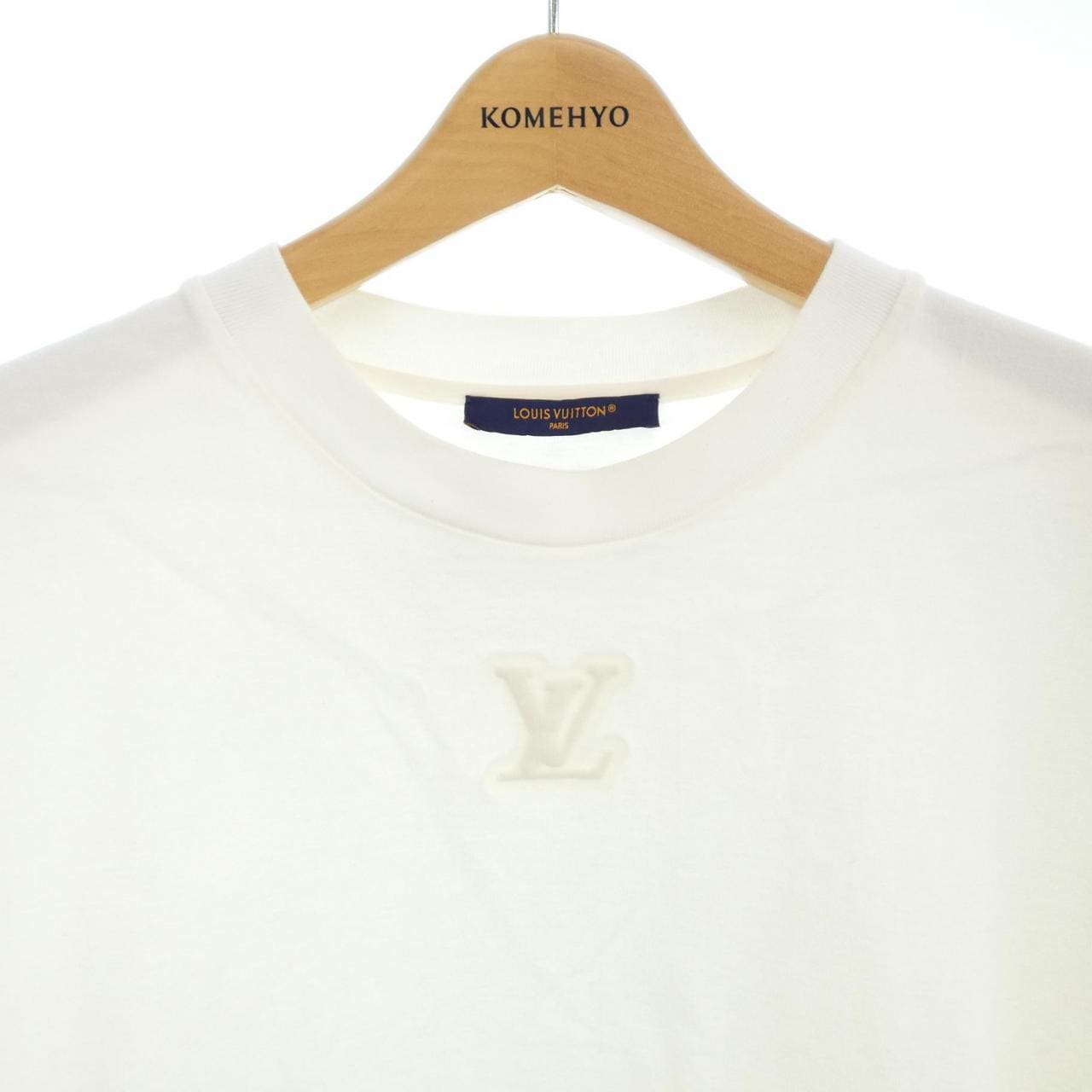ルイヴィトン LOUIS VUITTON エンボスLVコットンTシャツ HNY55WDT3 Tシャツ