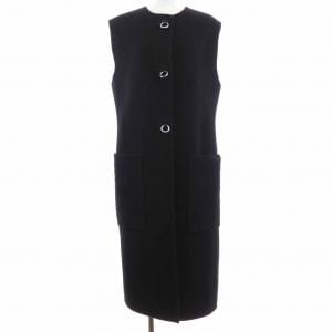 エルメス HERMES ダブルフェイス ロングジレ 3E0223DB ロングベスト