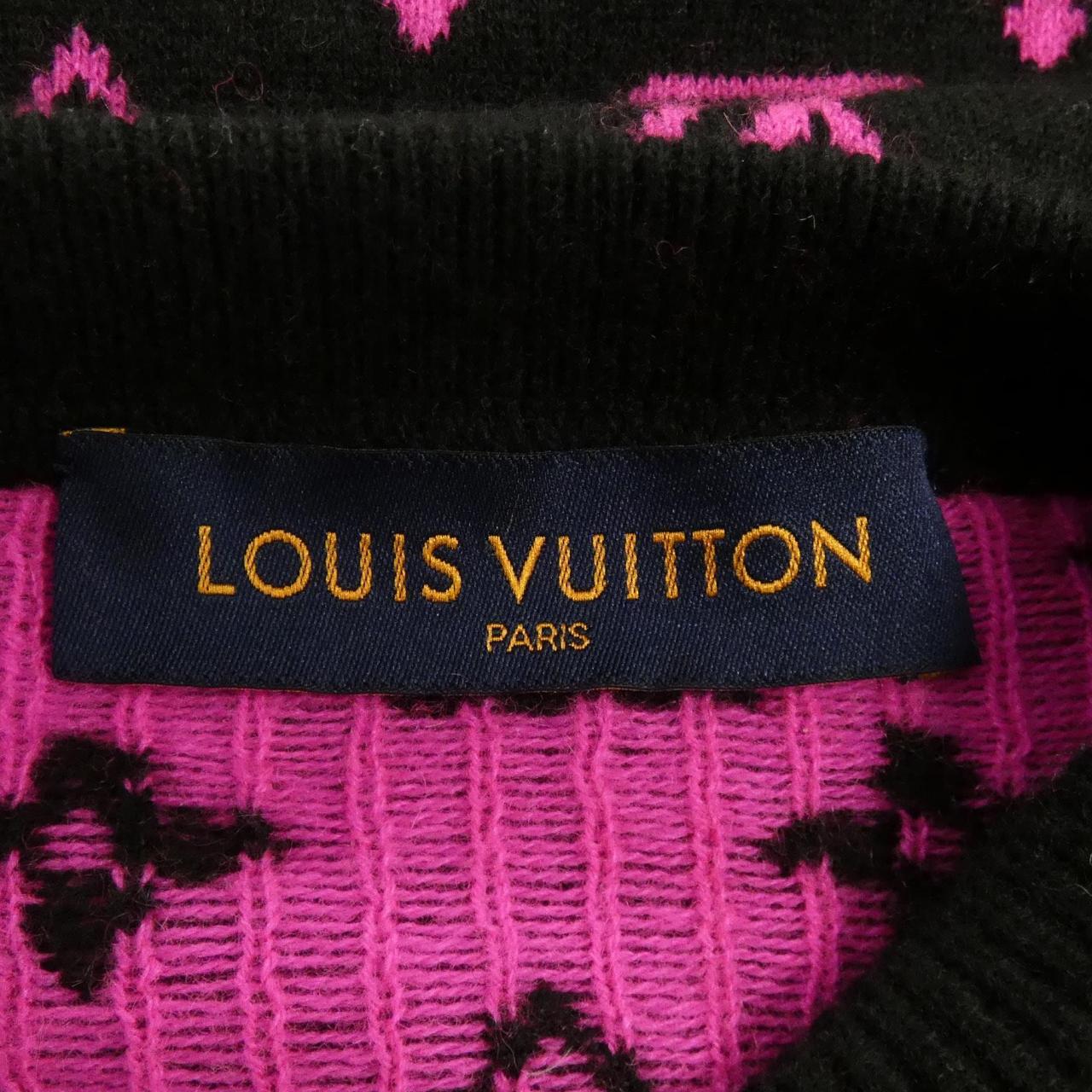 ルイヴィトン LOUIS VUITTON ハーフアンドハーフモノグラム HGN41WIXW ニット