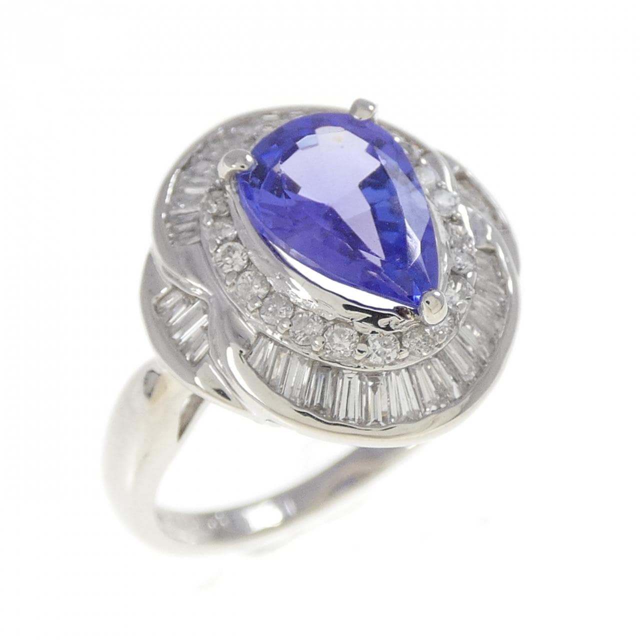 PT900 タンザナイト リング 1.31CT