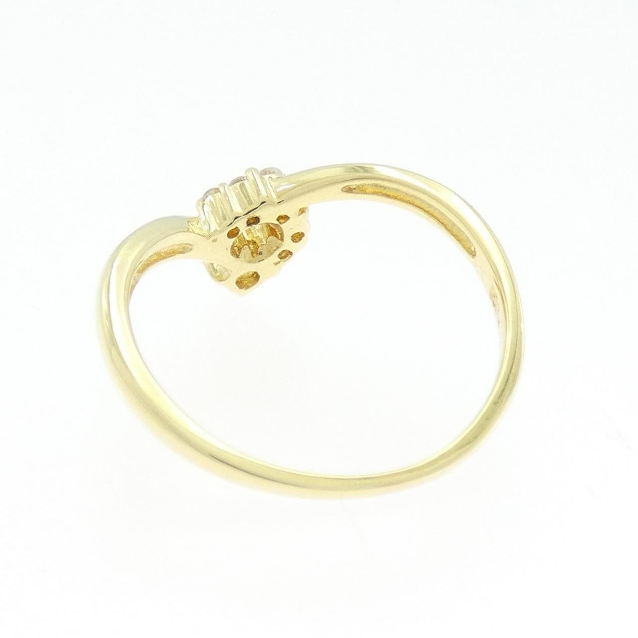 K18YG ダイヤモンド リング 0.15CT