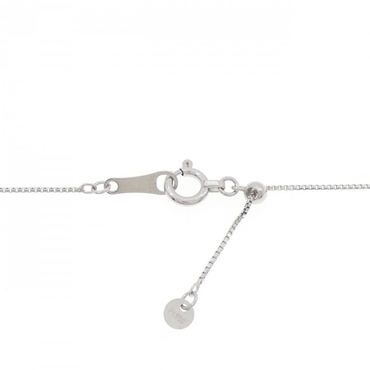 PT900/PT850 サファイヤ ネックレス 0.40CT