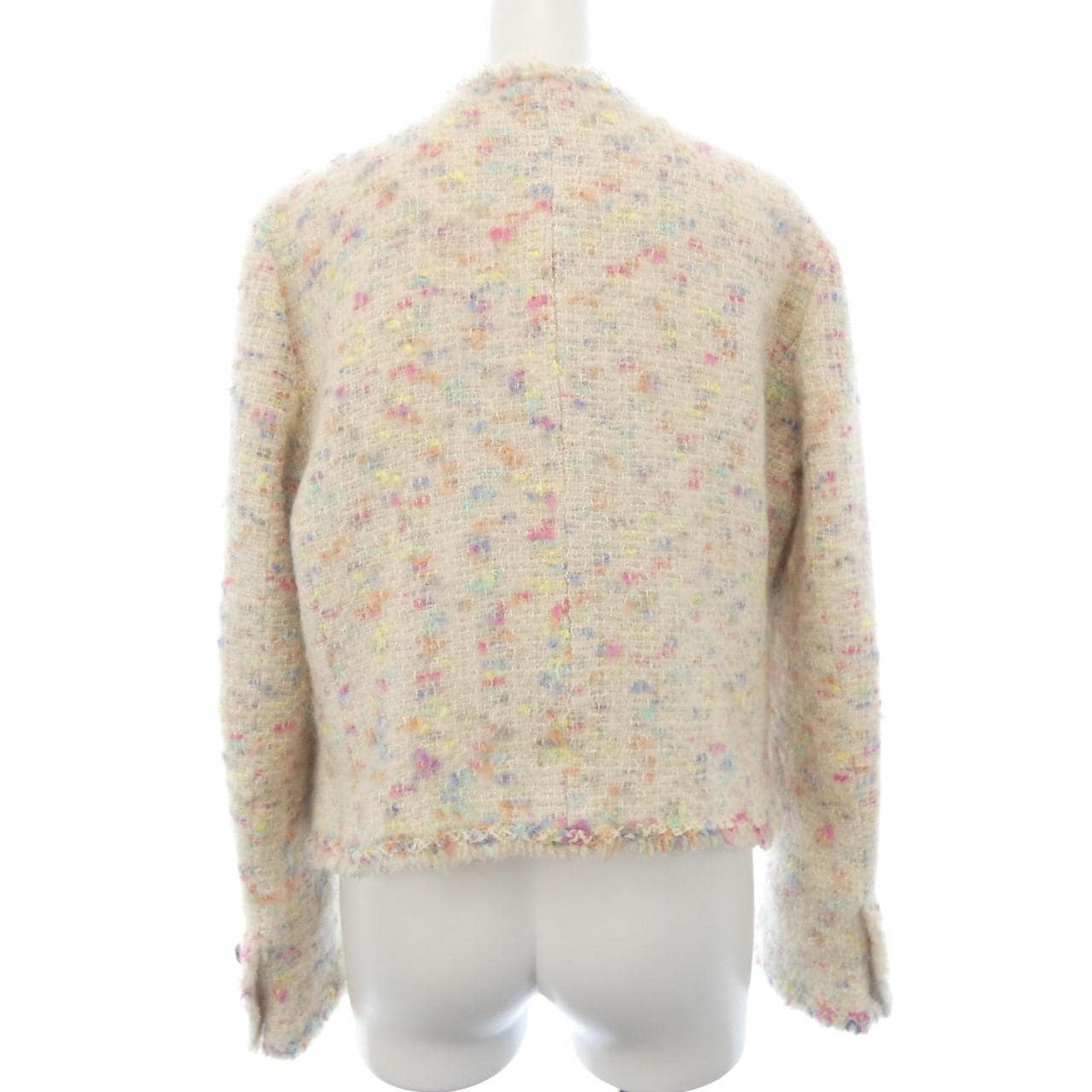 【ヴィンテージ】シャネル CHANEL P24792V15035 04A ノーカラージャケット