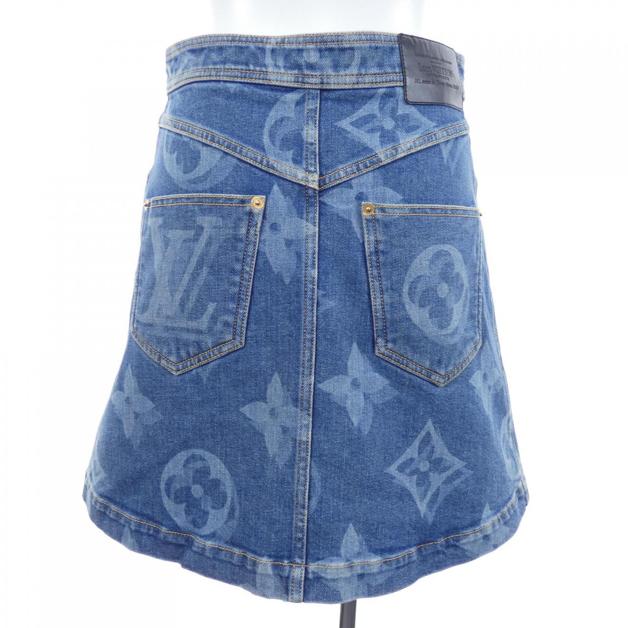 LOUIS VUITTON Vuitton Giant Monogram Skirt FKSK07ZPY