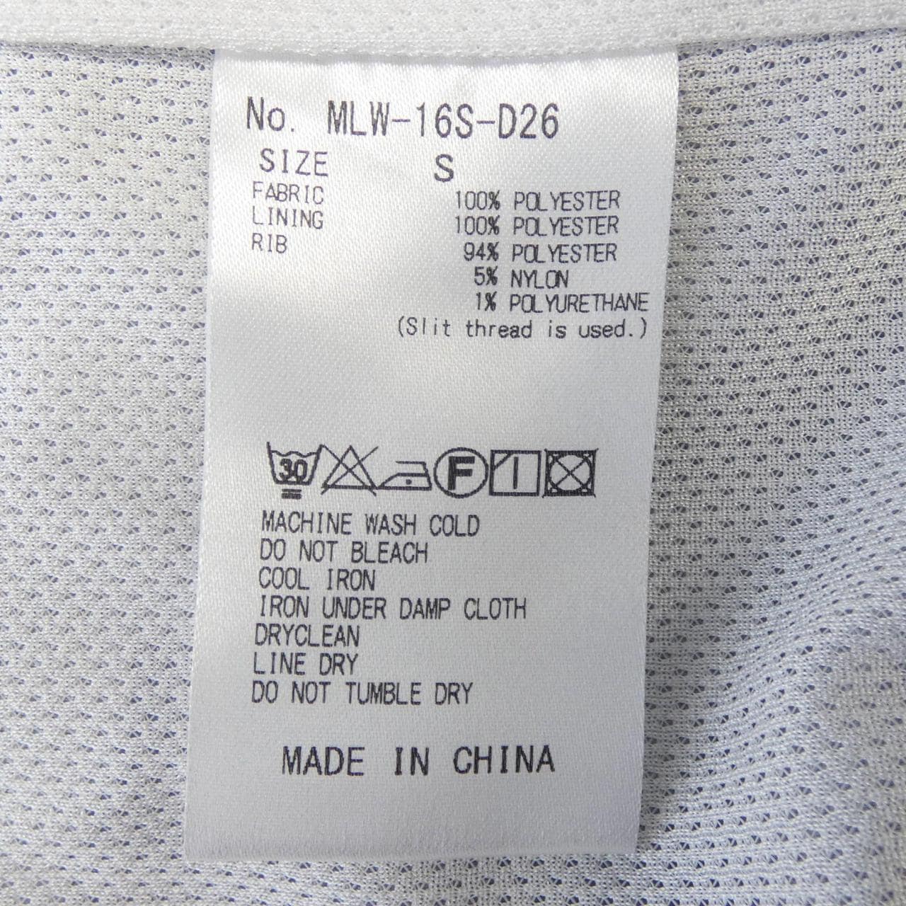 マークアンドロナ MARK&LONA MLW-16S-D26 トップス