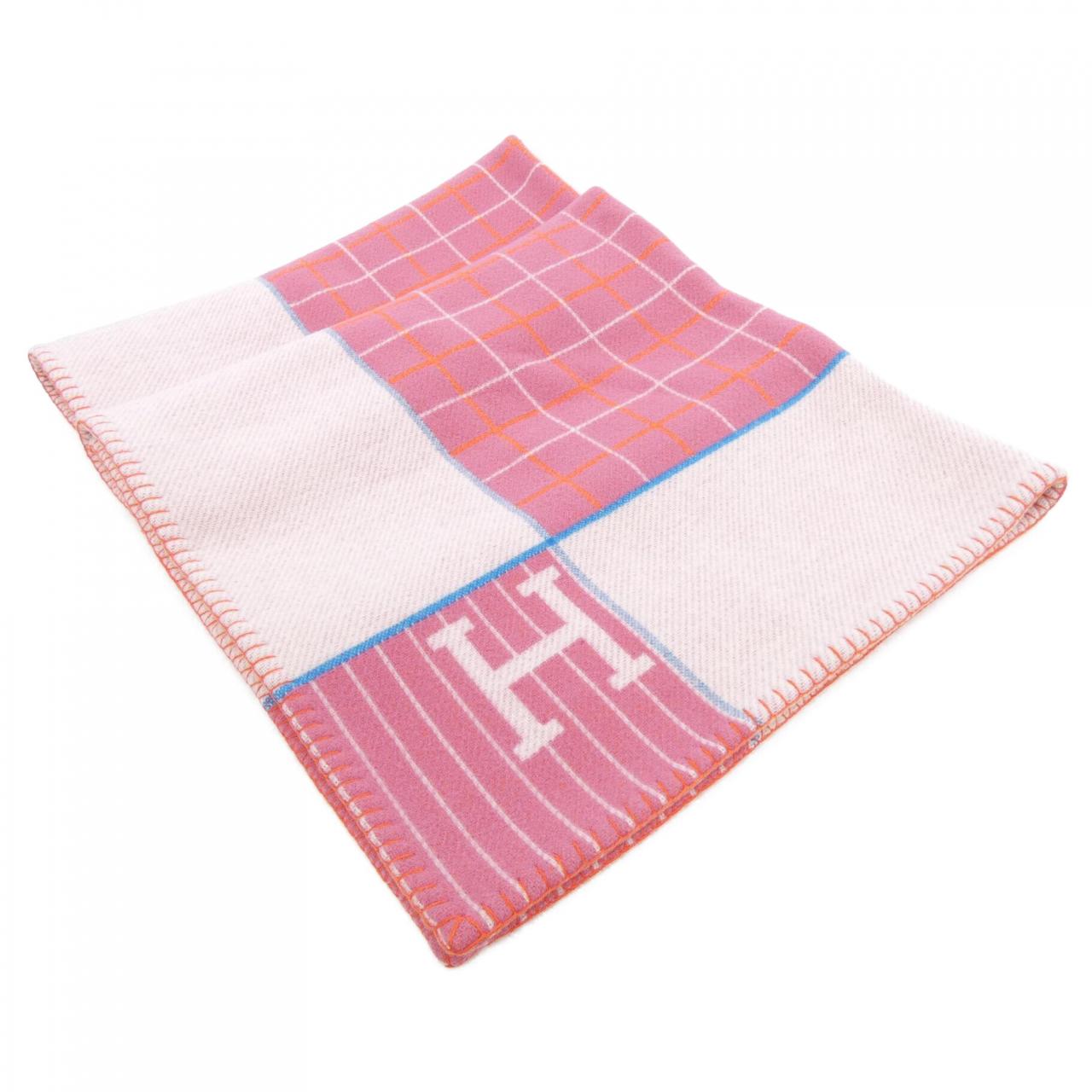 エルメス HERMES AVALON PASSE-PASSE H103320M プレード ブランケット