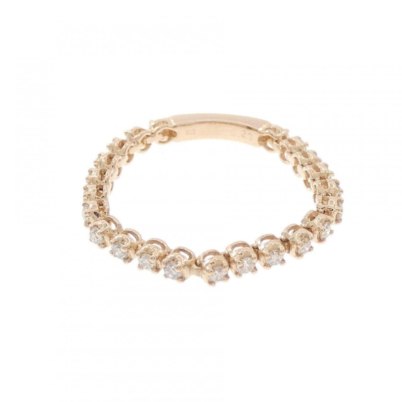 K18PG ダイヤモンド リング 0.27CT