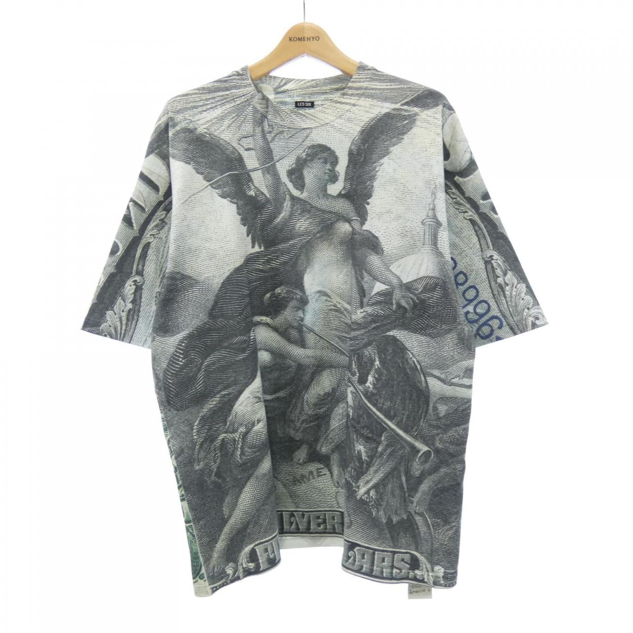 LES SIX tjugo-atta-6-gst GREED T- Tシャツ