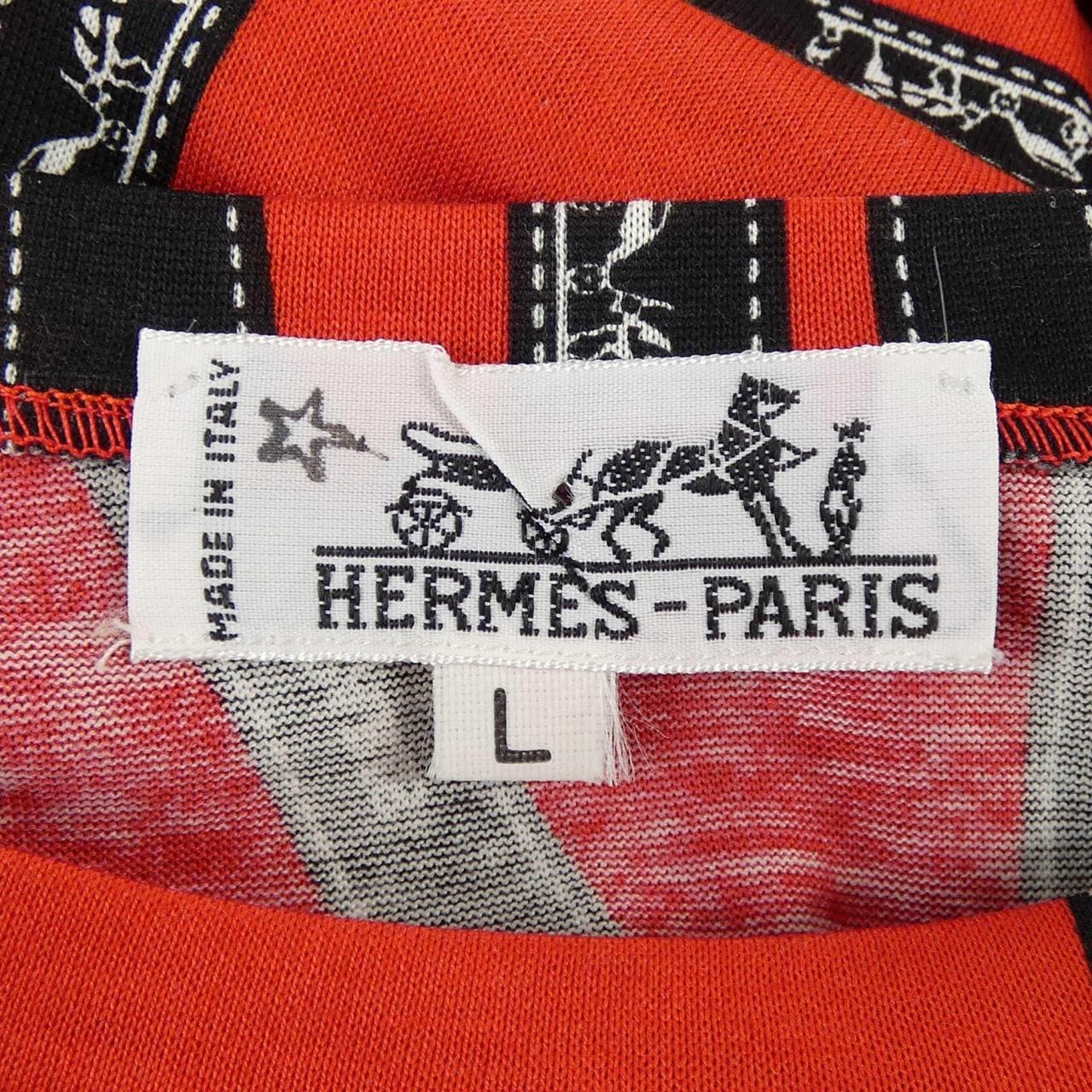 【ヴィンテージ】エルメス HERMES ボリュデュック Tシャツ