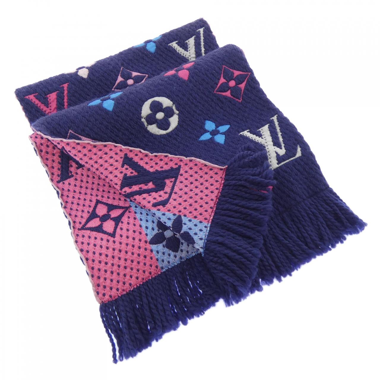 ルイヴィトン LOUIS VUITTON エシャルプ ロゴマニア レインボー M70899 MUFFLER