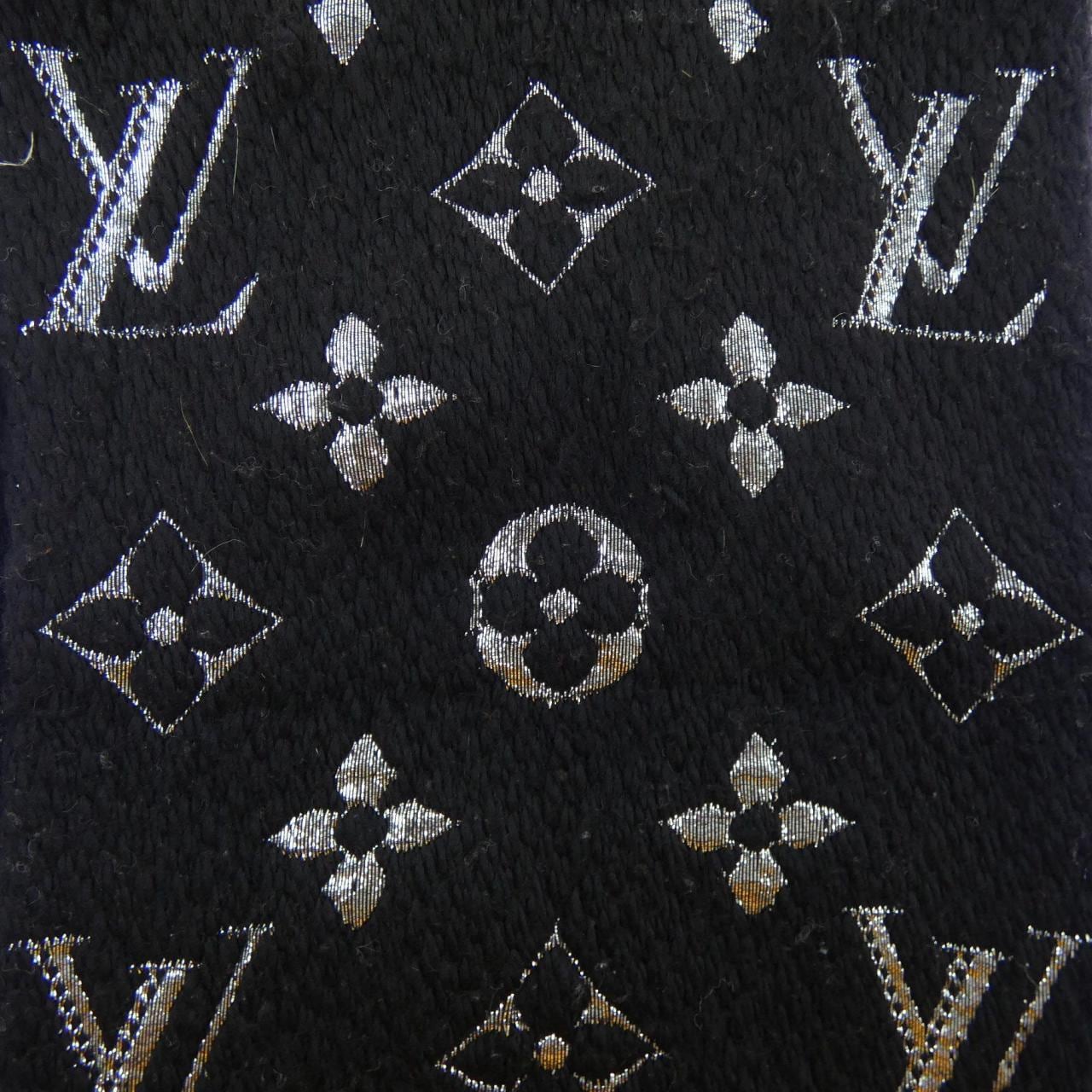 ルイヴィトン LOUIS VUITTON ロゴマニア M75833 MUFFLER
